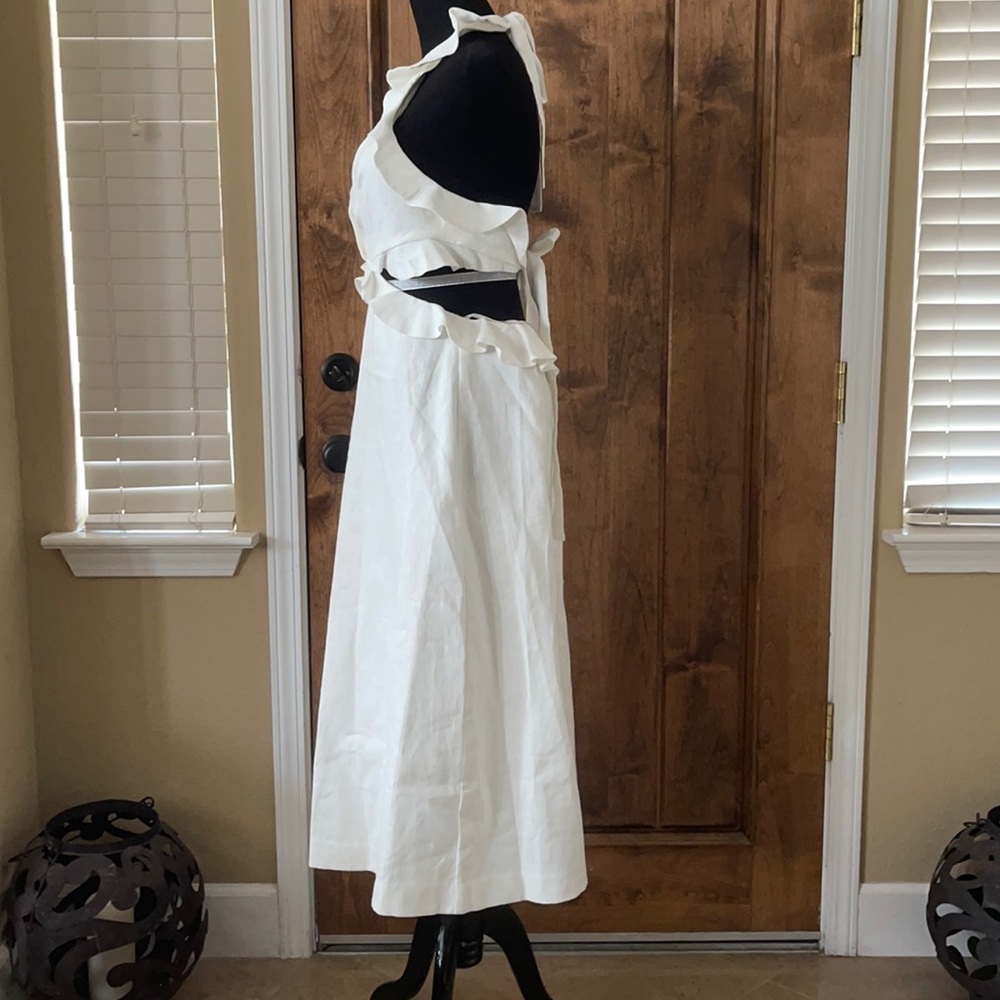 Zimmermann linen lovestruck dress sz 1  small Resort - Picture 8 of 11